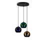 Opviq Orbıt - 30 - 15 - 16300 Lámpara de araña multicolor